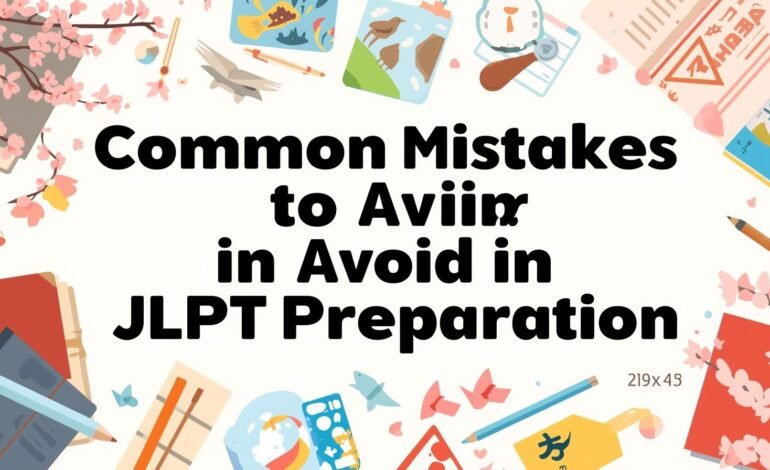 Common Mistakes to Avoid in JLPT Preparation