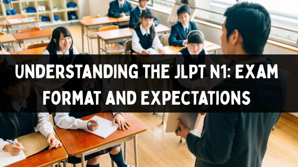 Understanding the JLPT N1: Exam Format and Expectations