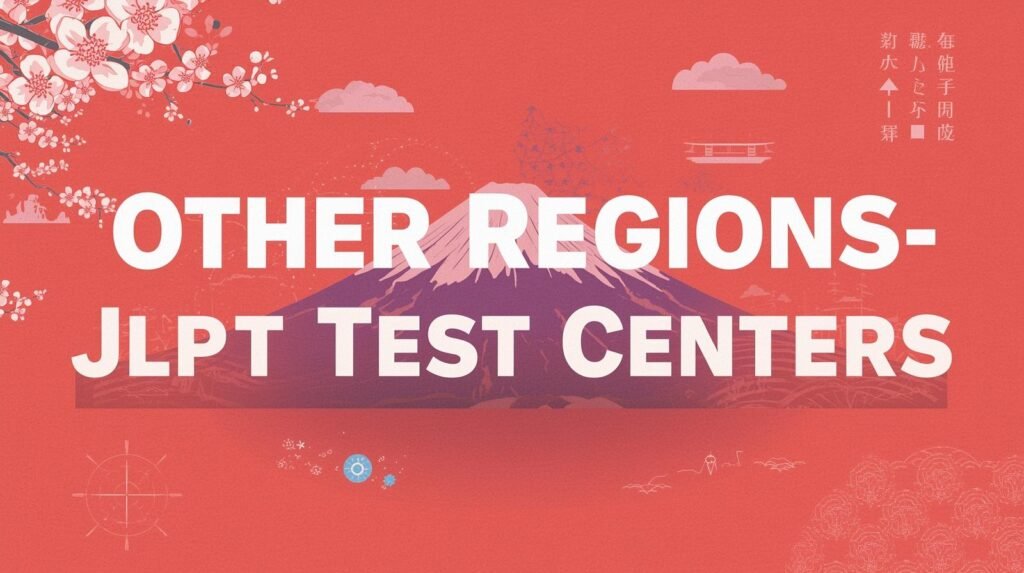 Other Regions – JLPT Test Centers