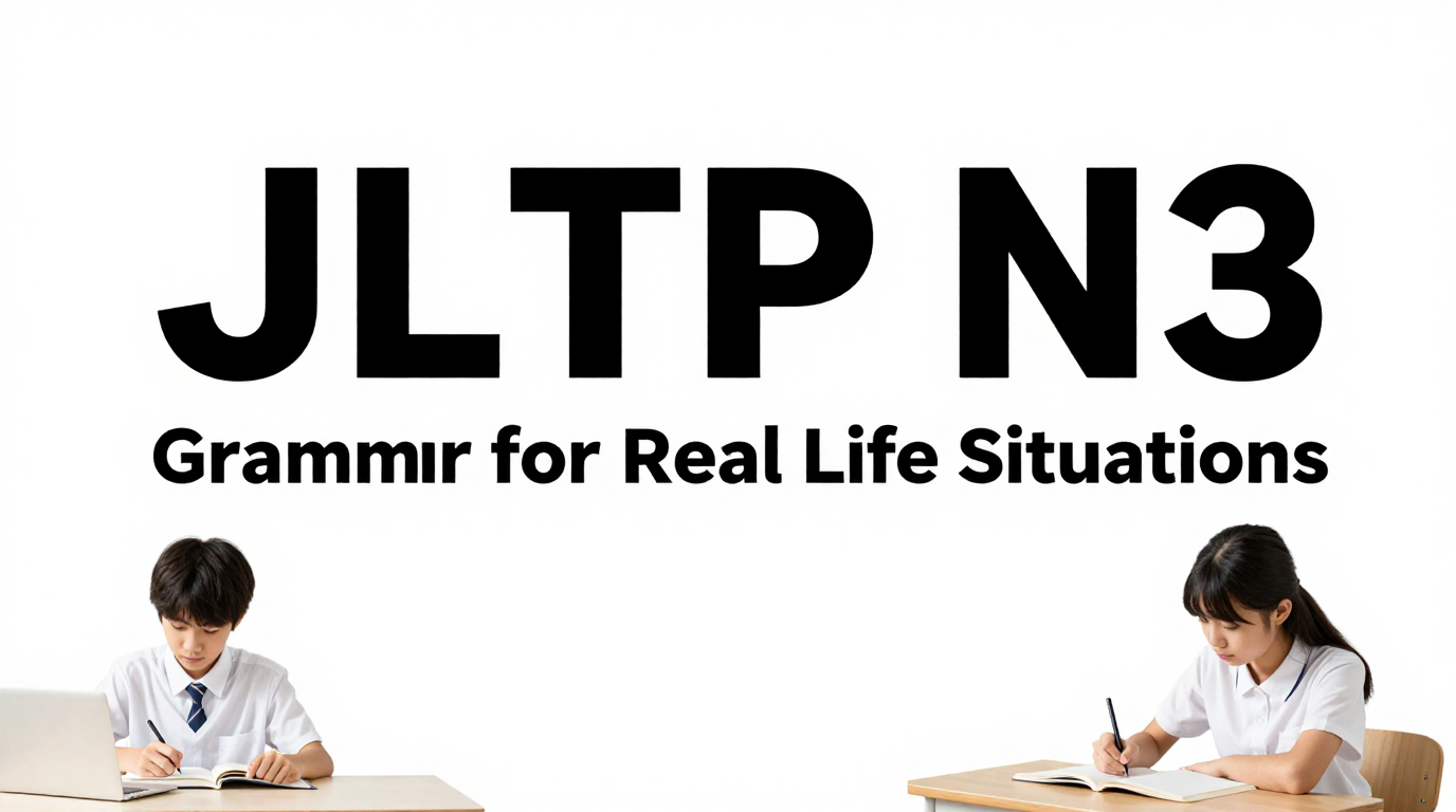 JLPT N3 Grammar for Real Life Situations for Daily Use