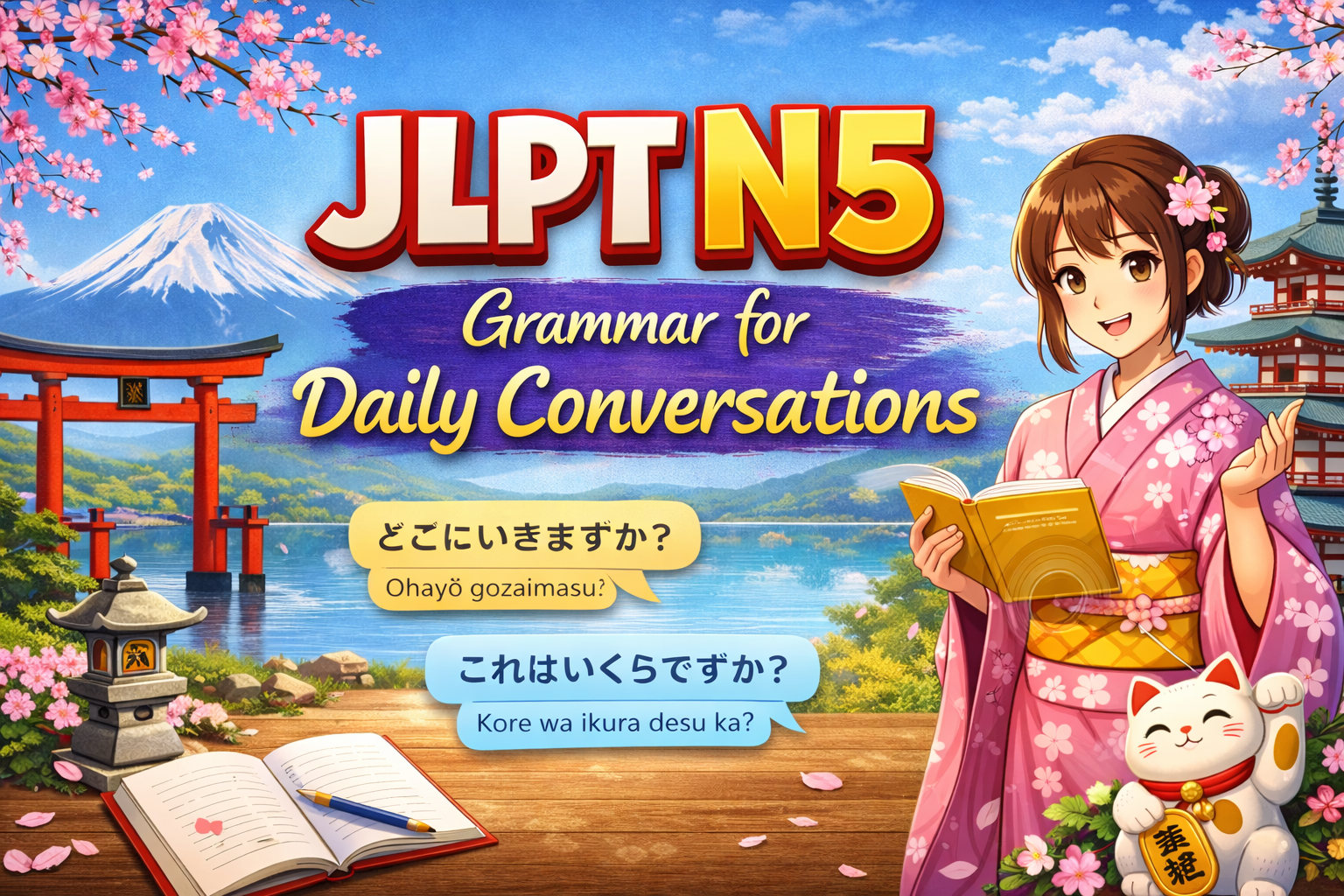 Learn JLPT N5 Grammar for Daily Conversations for Real-Life Communication