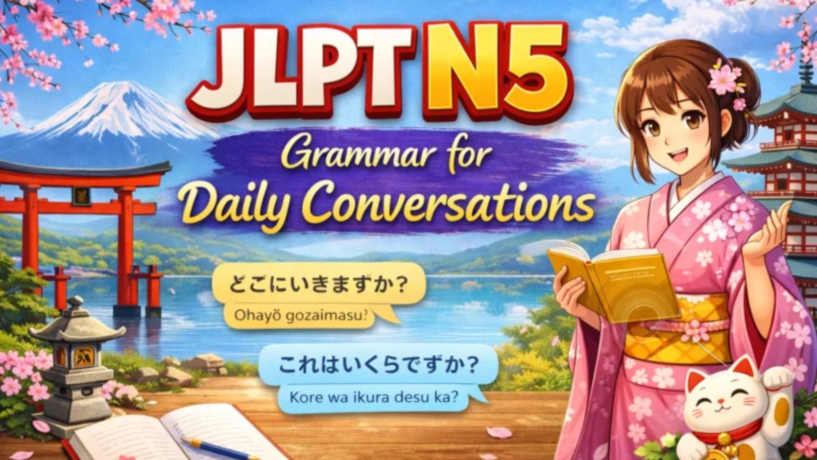 Learn JLPT N5 Grammar for Daily Conversations for Real-Life Communication