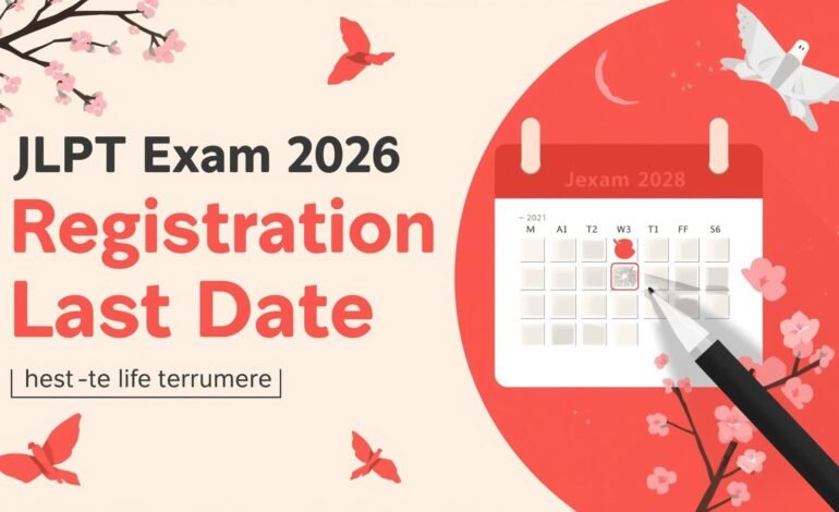 JLPT Exam 2026 Registration Last Date: Important Dates for Indian Students