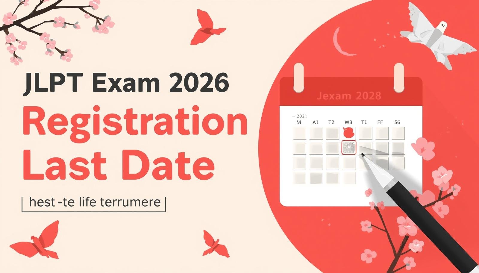 JLPT Exam 2026 Registration Last Date: Important Dates for Indian Students