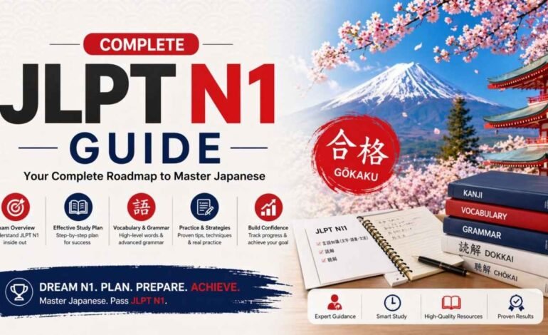 JLPT N1 Guide 2026: Tips, Books & Strategy to Master N1 Level