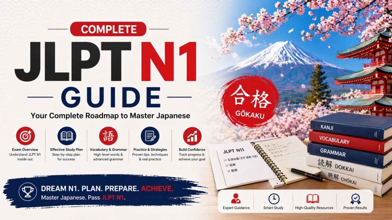 JLPT N1 Guide 2026: Tips, Books & Strategy to Master N1 Level