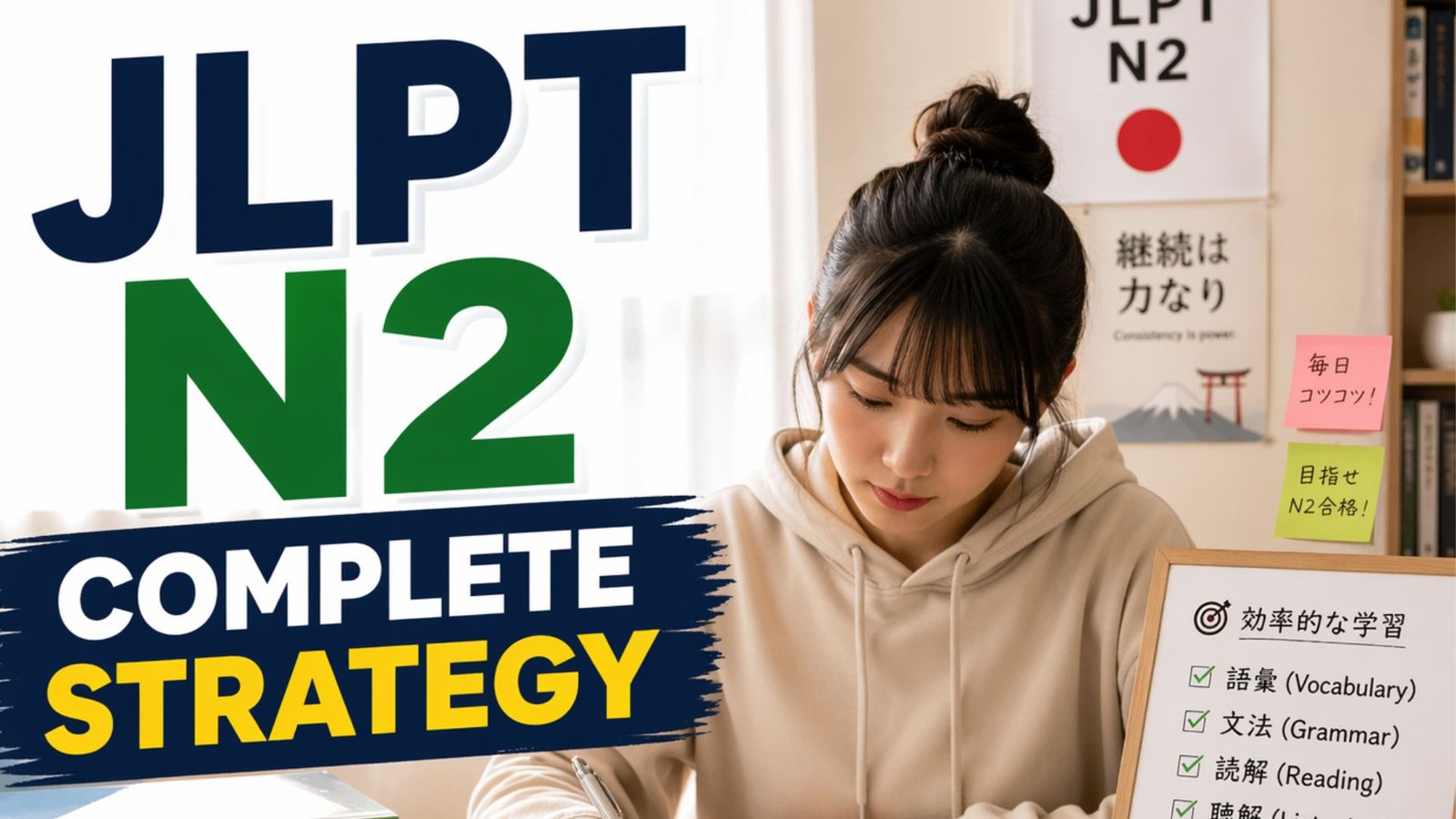 JLPT N2 Complete Strategy: Step-by-Step Advanced Level Guide