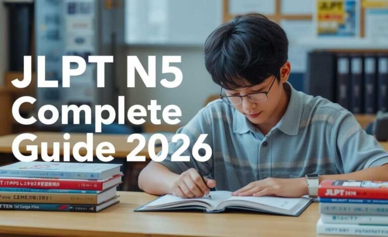 JLPT N5 Complete Guide 2026: Syllabus, Books, Study Plan & Tips