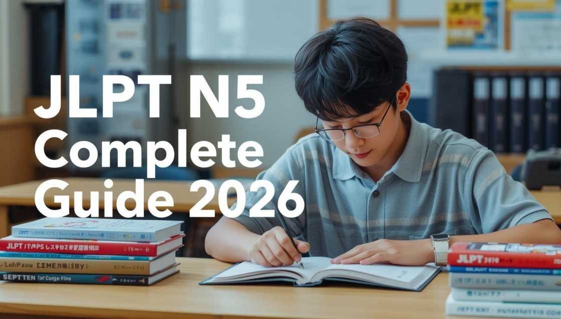 JLPT N5 Complete Guide 2026: Syllabus, Books, Study Plan & Tips